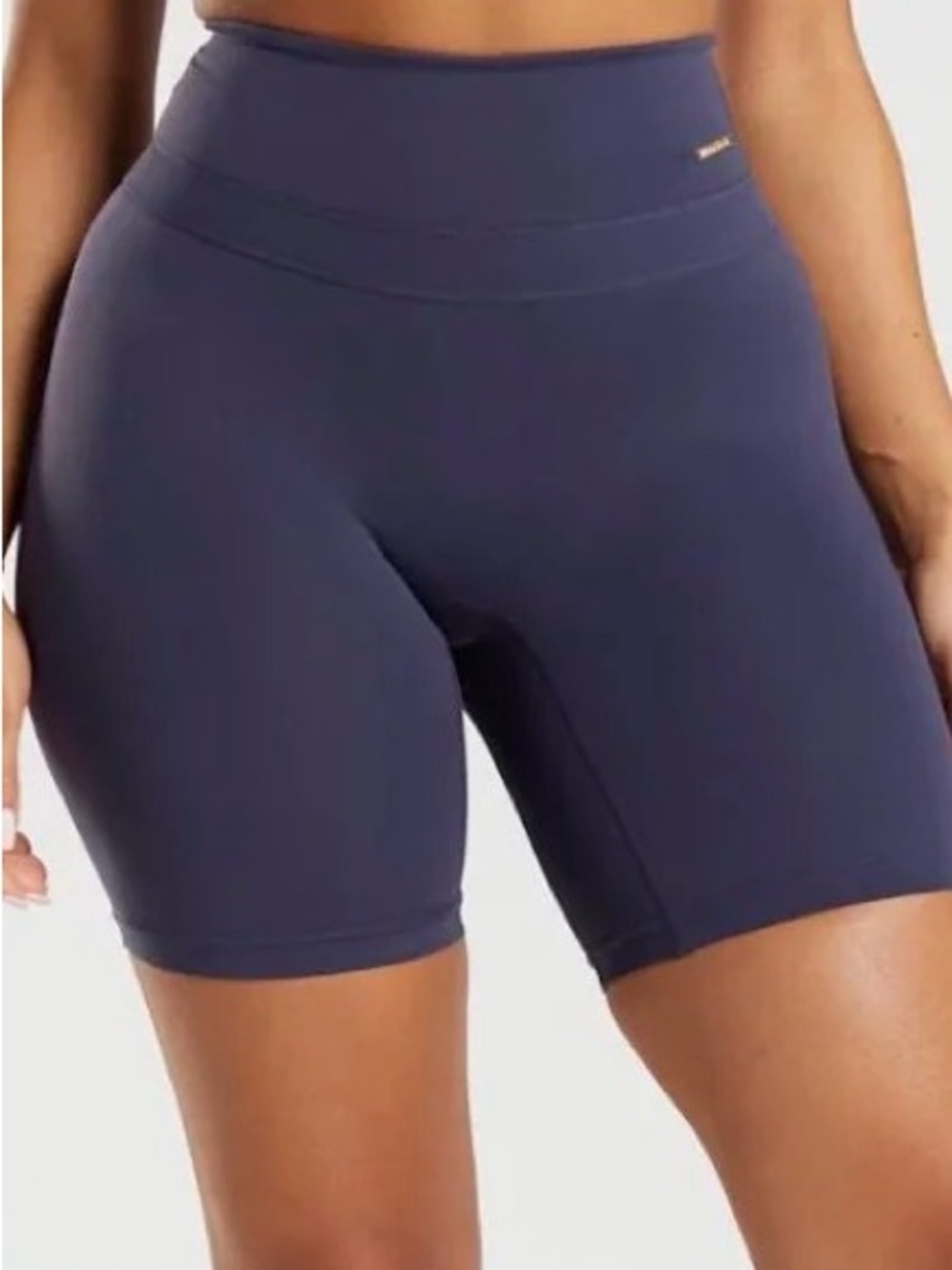 Gymshark X Whitney Simmons navy shorts